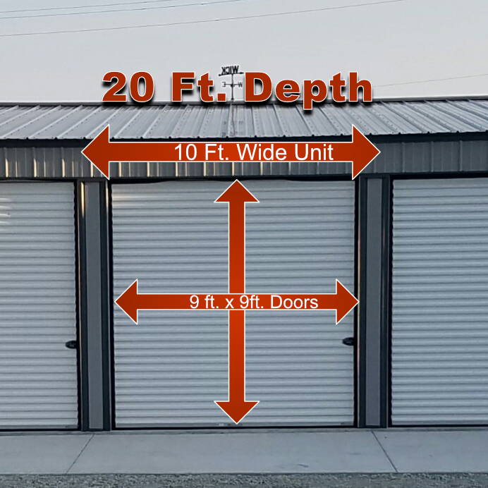 10X20 Storage Unit Cost Dandk Organizer
